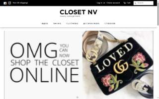 Closet NV website