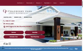 Cranberry Park of West Bloomfield website