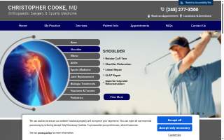 Dr. Christopher Cooke website