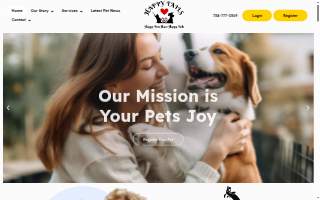 Happy Tails Renovations website
