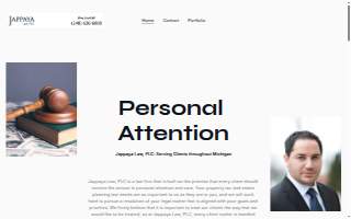 Jappaya Law, PLC website