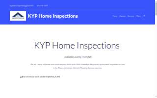 KYP Home Inspections website