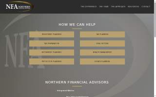 Northern Financial Advisors website