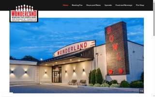 Wonderland Lanes of West Bloomfield website
