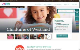 Childtime of Westland website