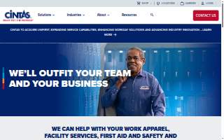 Cintas Facility Services of Westland website