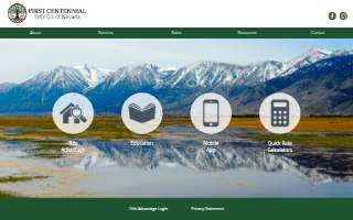 First Centennial Mortgage - Apple Valley website