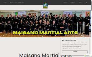 Maisano Martial Arts of Westland website