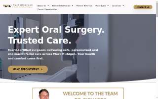 Michigan Oral Surgeons, Dental Implants & Wisdom Teeth of Wayne website