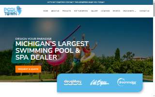 PoolTown of Westland website