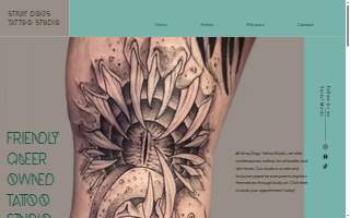 Stray Dogs Tattoo Studio of Westland website