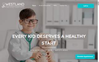 Westland Pediatric Associates website