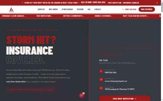 Armor Roofing website