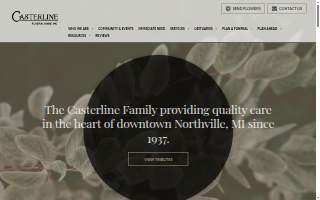 Casterline Funeral Home Inc website