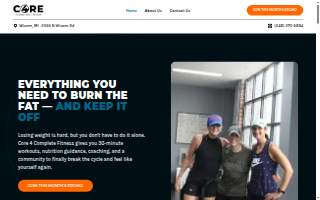 Core 4 Complete Fitness Wixom website
