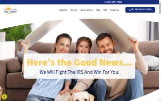 Good News Tax Relief, LLC website