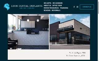 Lyon Dental Implants and Oral Surgery - South Lyon MI website