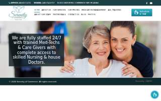Serenity of Commerce website