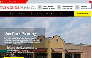 Van Cura Painting website