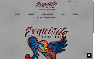 Exquisite Body Art website