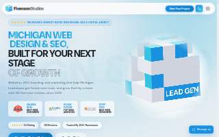 Fivenson Studios - Michigan Web Design Agency website