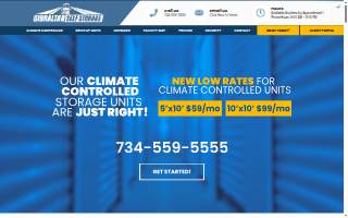 Gibraltar Self Storage website