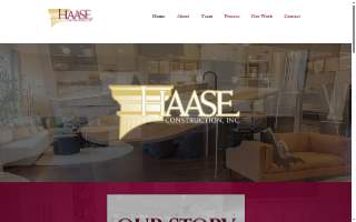 Haase Construction Inc website