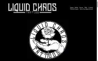 Liquid Chaos Tattoos website