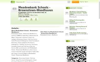 Meadowbank Schools website
