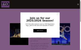 Trenton School of Dance website