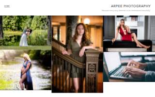 Arpee Photography website