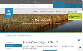 Comfort Keepers Home Care of Wyandotte website