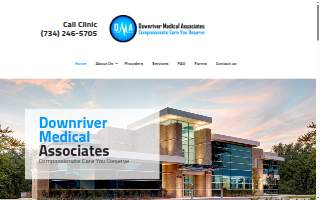 Downriver Medical Associates website
