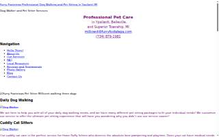 Furry Footsteps LLC website