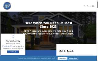 KSP Insurance Agency, Inc. of Wyandotte website