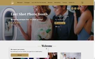 Last Shot Photo Booth of Wyandotte website