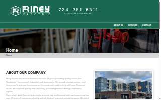 Riney Electric website