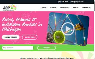 ACP Entertainment of Comstock Park website