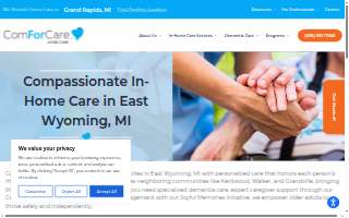 ComForCare of Wyoming website