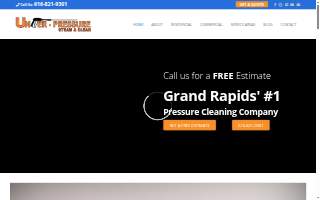 Grand Rapids Pressure Washing website