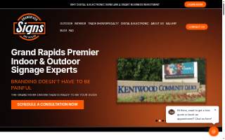 Grand River Signs website