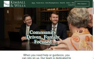 Kimball & Wells, PLLC of Wyoming website
