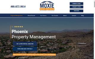 MOXIE Real Estate + Development of Wyoming website