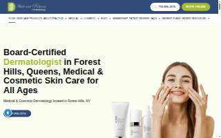 Adult and Pediatric Dermatology website