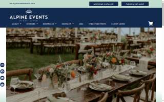 Alpine Events of Ypsilanti website