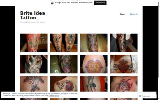 Brite Idea Tattoo website