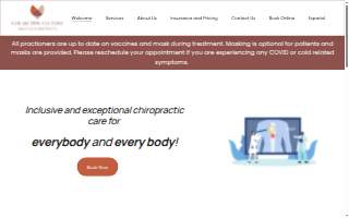 Collective Culture Health & Chiropractic PLLC website