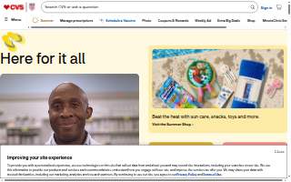 CVS Pharmacy of Ypsilanti website
