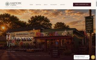 Harmonic Studios website