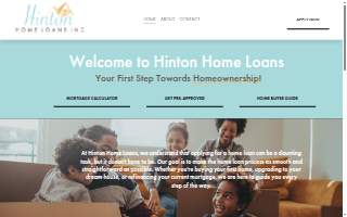 Hinton Home Loans Inc website